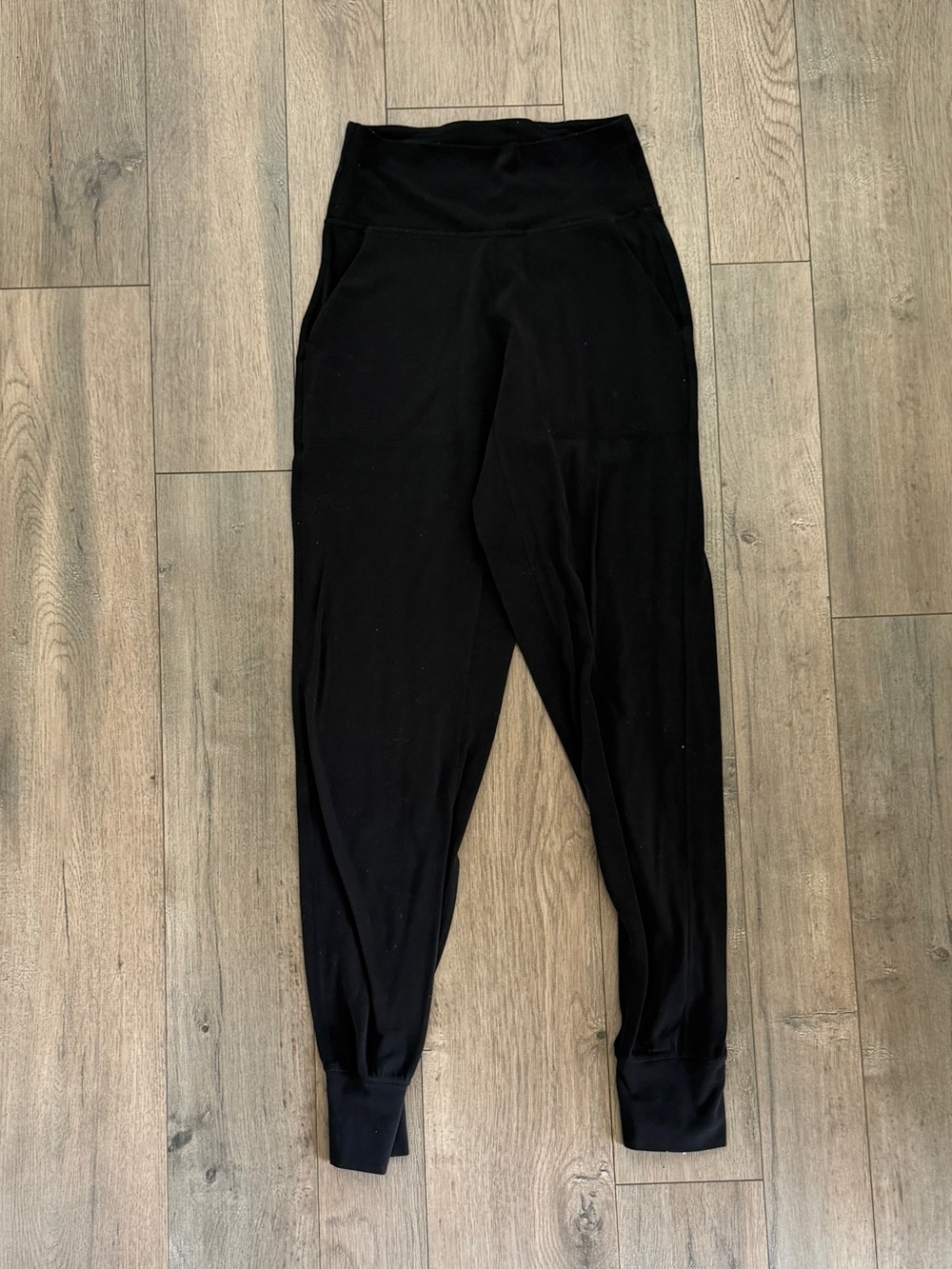 Lululemon Black High-Waist Jogger Leggings Size 2